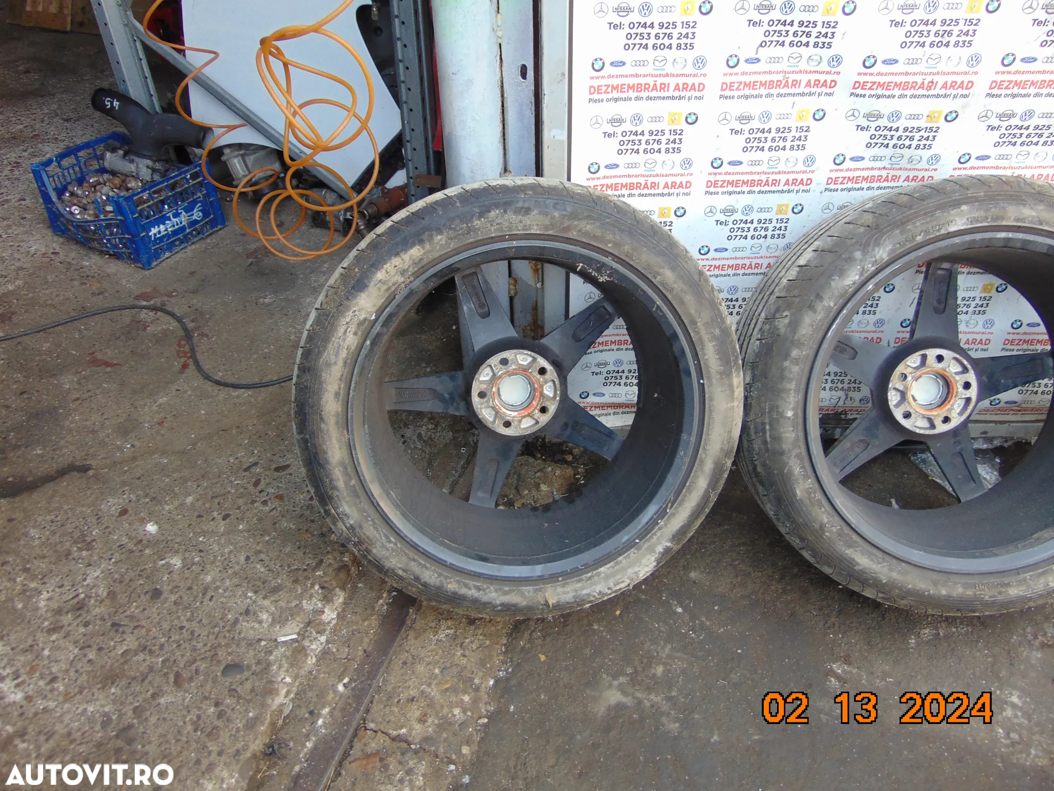 Jante Hyundai Tucson r19 santa fe Kia sorento Sportage Mazda nissan honda r19 jante cu anvelope vara jante aliaj aluminiu r19 japoneze - 11