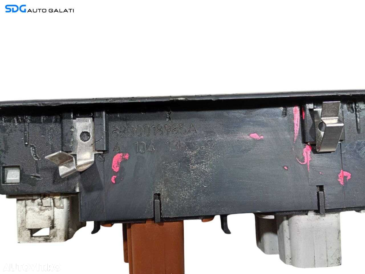 Panou Consola Comanda Buton Butoane Geamuri Renault Laguna 2 2001 - 2007 Cod 8200018985A [LR0866] - 4