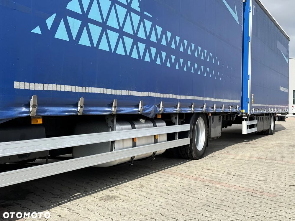 Mercedes-Benz ACTROS F 1836 / ZESTAW TANDEM 120 M3 / PRZEJAZDOWY / 7,75 M + 7,75 M / SALON PL - 13
