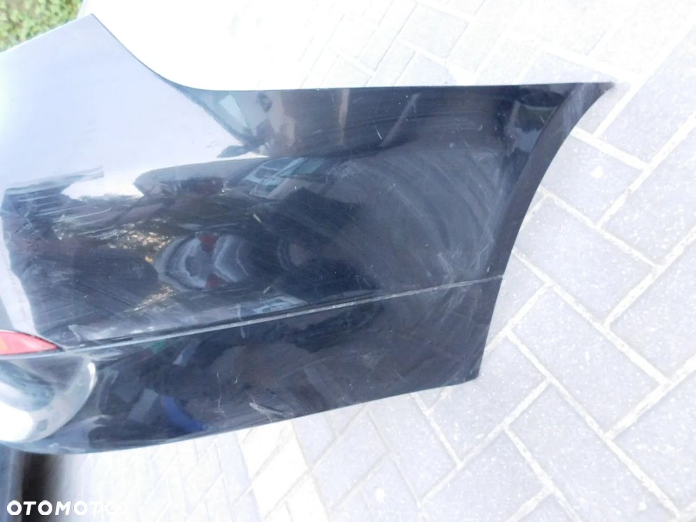 zderzak tył tylny BMW E60 SEDAN 05-10 CZARNY - 7