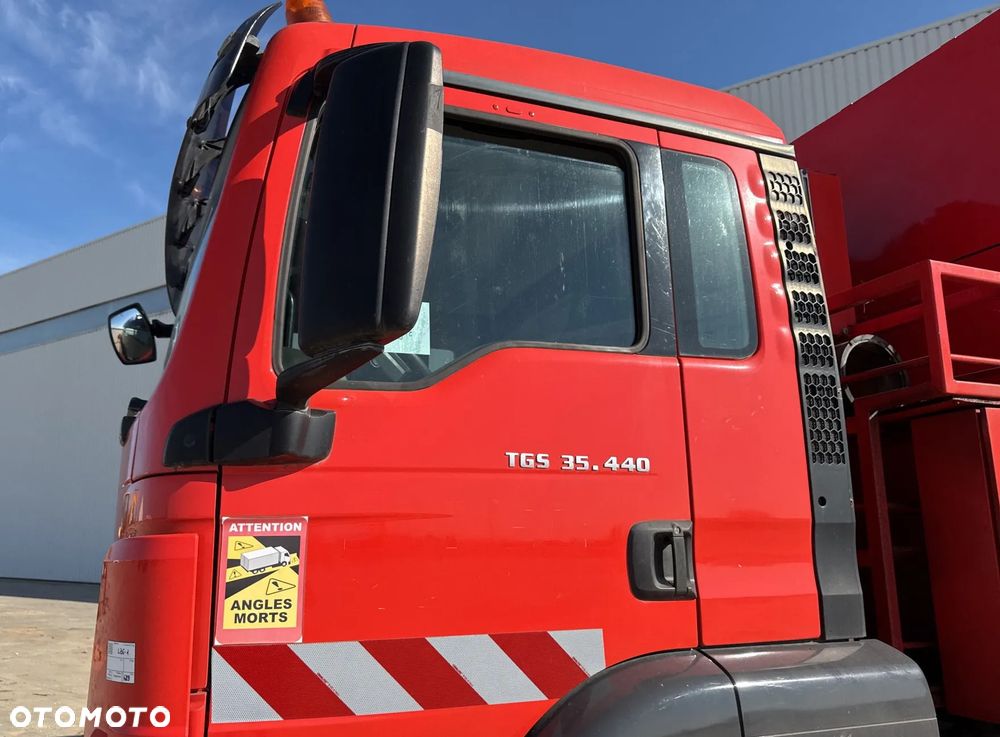 MAN TGS 35.440 8x4 / Koparka próżniowa MTS SB299 - 12