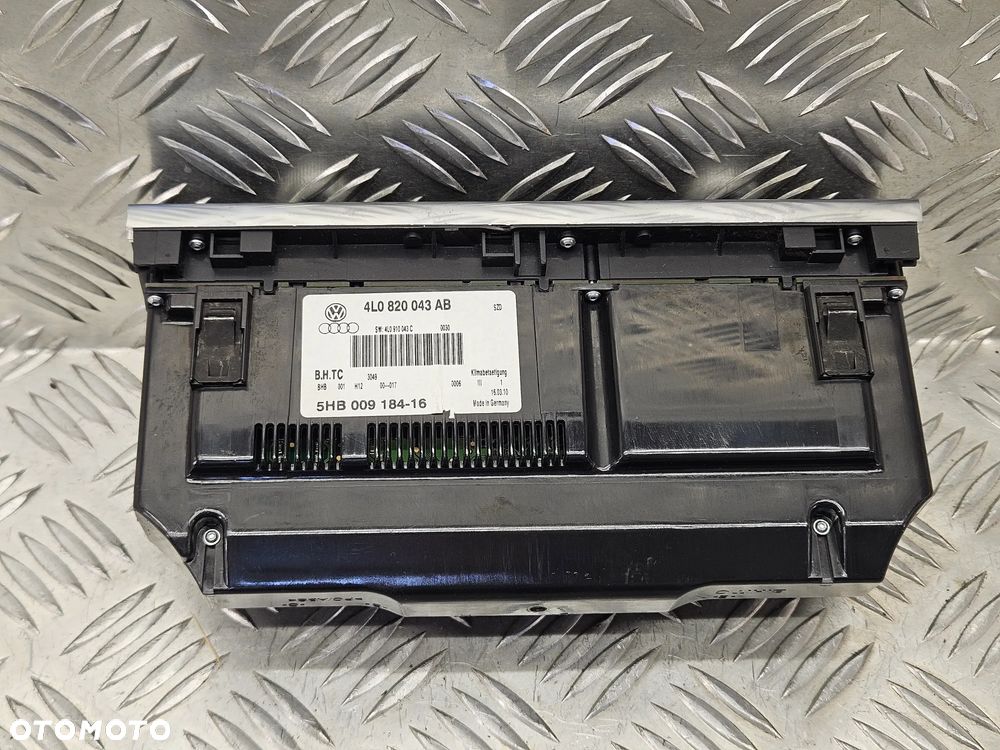 AUDI Q7 4L 05-15R PANEL KLIMATYZACJI 4L0820043AB 4L0820043 AB - 4