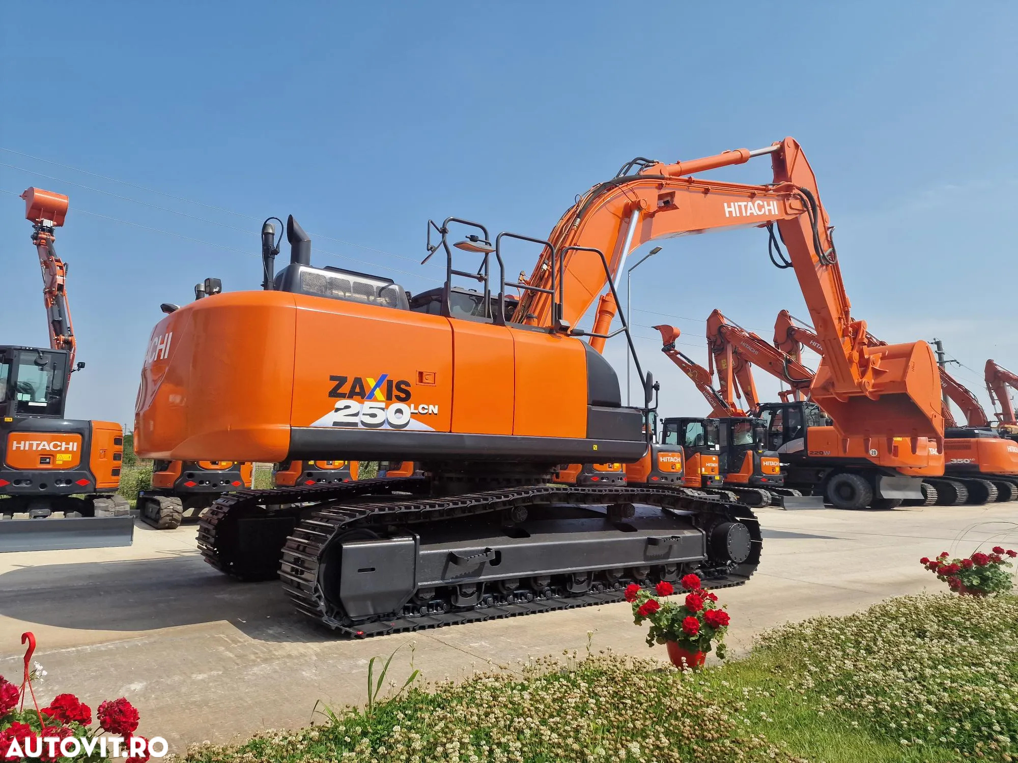 Hitachi ZX250LCN-6, 27,1t, 10.139h, cupa NOUA 1,55mc-76.900 EUR+Tva, gresare automata, Instalatia hdr de picon, inst hidr rotire atasament, lant 80%, camera spate si lateral, pregatire 3D, SUPER INTRETINUT-posibilitate leasing-PROMOTIE 76900 EUR+Tva - 13