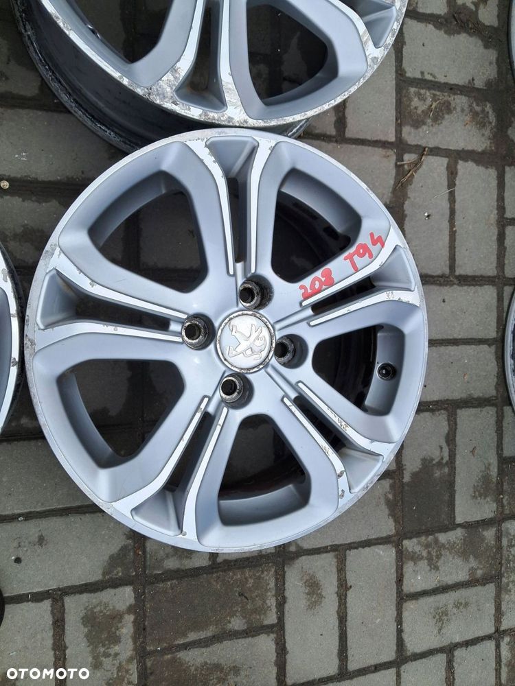 peugeot 208 felgi aluminiowe 16" 9673773677 et23 6" 4x108 - 9