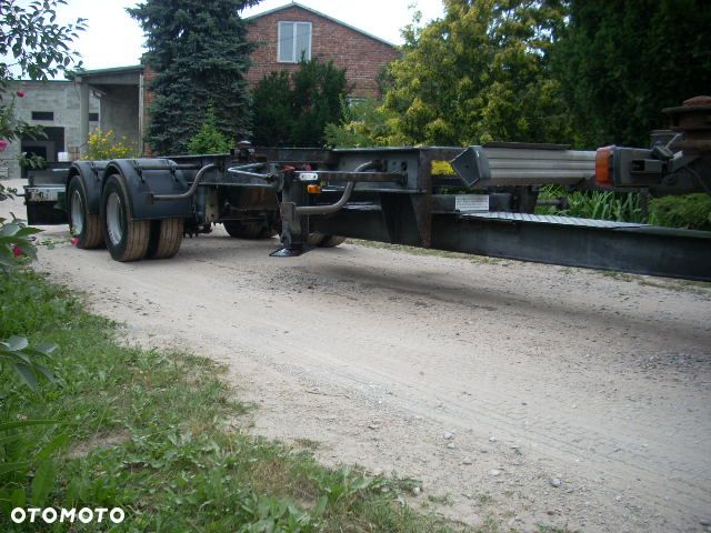 podwozie przyczepa BDF 7,8m niska - 2