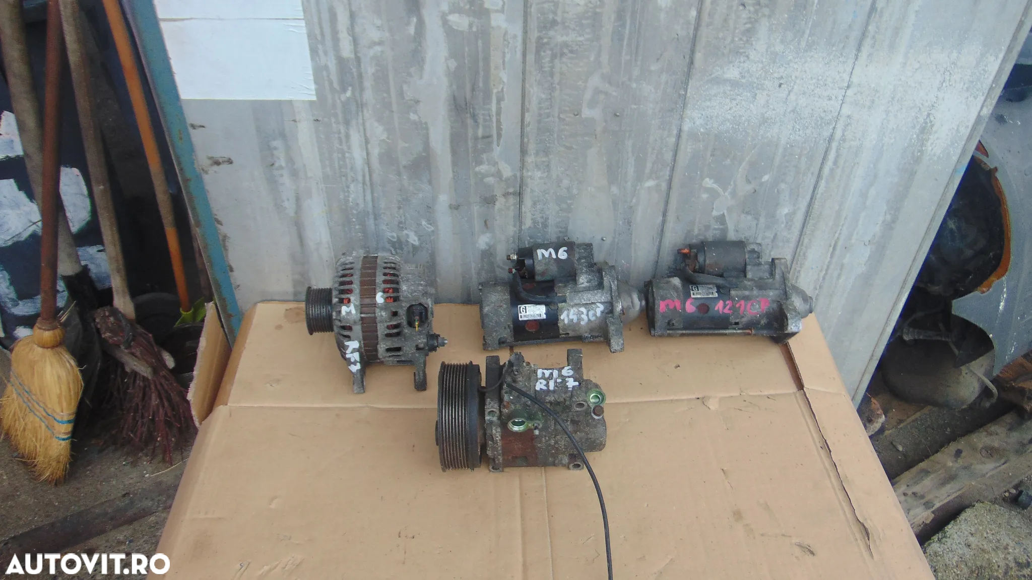 Alternator-electromotor-compresor clima mazda 6 RF7J143 cp RF5-121,136 - 3