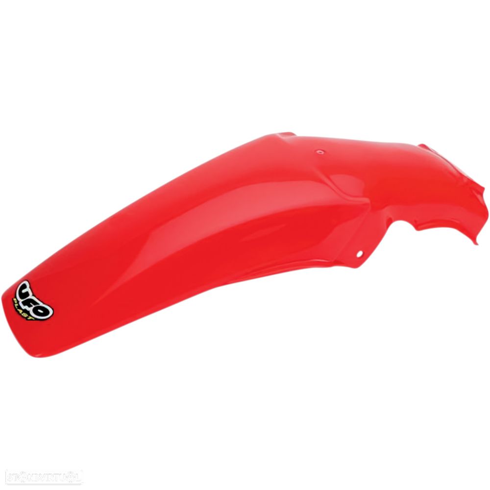 guarda lamas traseiro ufo vermelho honda cr - 1