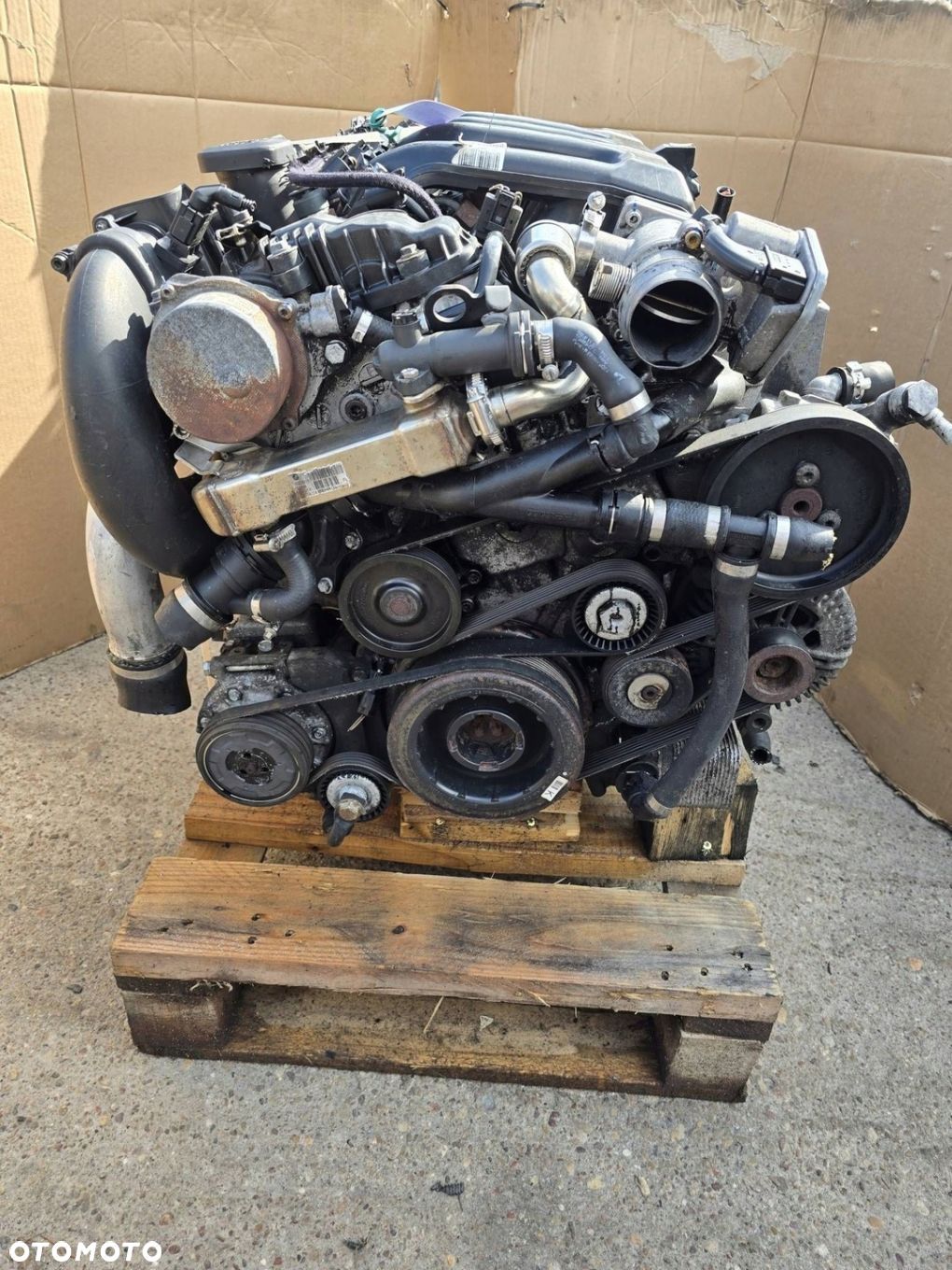 SILNIK KOMPLETNY BMW E60 E61 3.0D M57D30 NR MAG 246N - 1