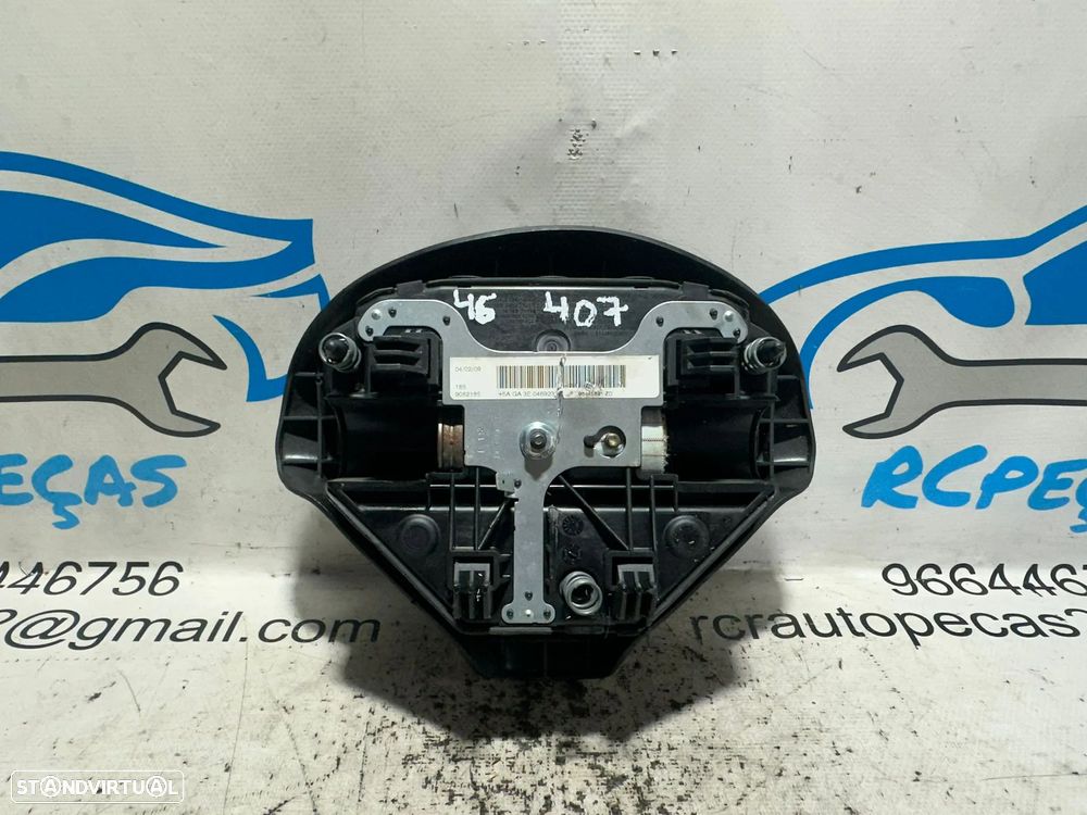 .Airbag Volante Guiador Original Peugeot 407 96445891ZD 2004 - 2011 - 5