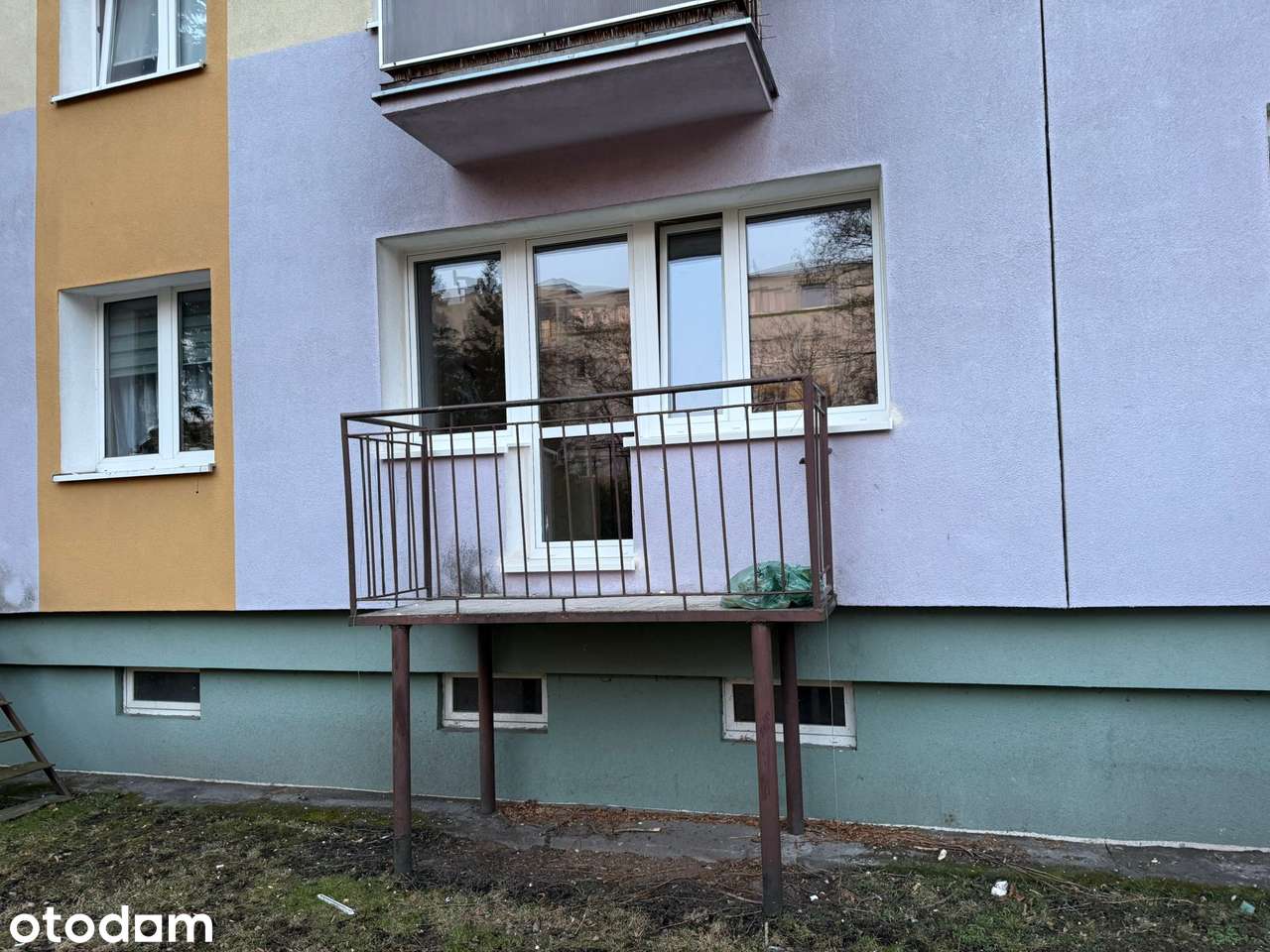 42,4 m², wysoki parter, Skłodowskiej-Curie 66, gotowe do remontu