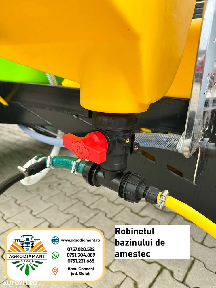 Alta Instalatie de erbicidat tractata full hidraulica DEMAROL CYCLON 2000L - 18