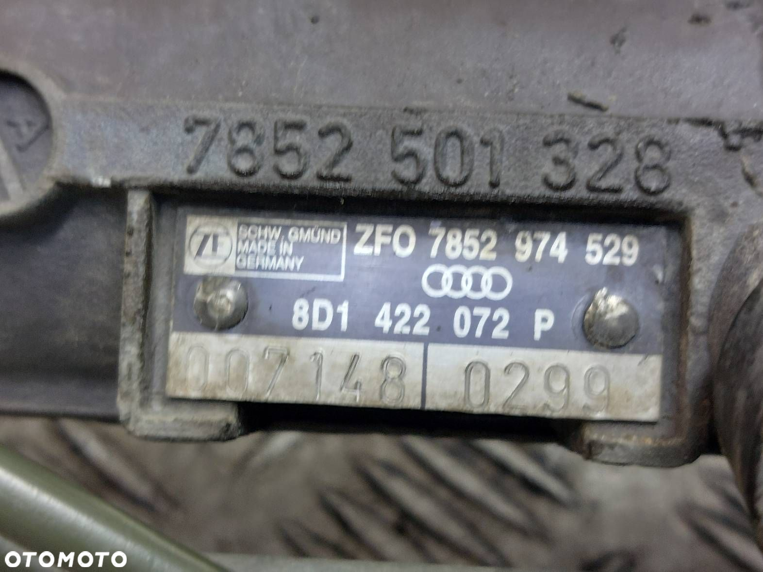 MAGLOWNICA PRZEKŁADNIA KIEROWNICZA AUDI A4 B5 2.4 V6 EU EUROPA - 3