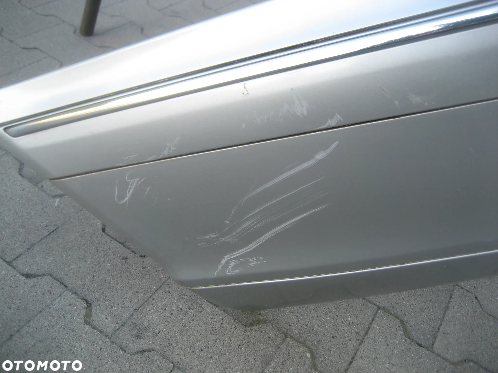 mercedes w220 220 s klasa 98-02r zderzak tył pdc kod lakieru 744 - 18