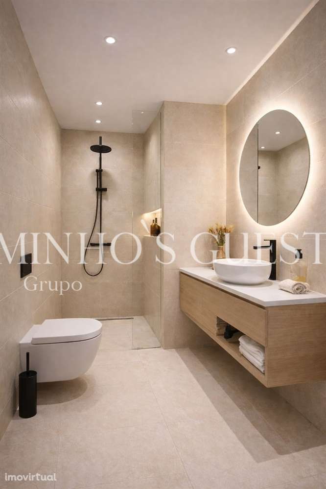 Apartamento T0+1 pronto a habitar c/ varanda - Centro Histórico de Bra - Grande imagem: 4/7