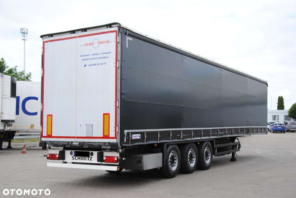 Schmitz Cargobull SCS kurtyna, podnoszona oś - 3