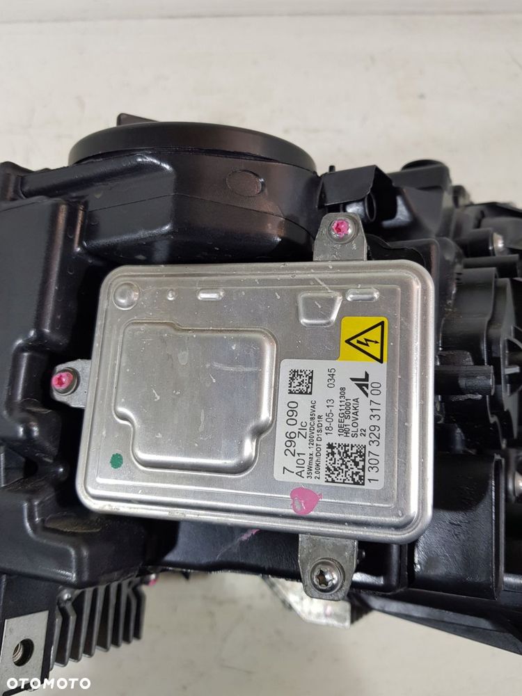 lampa prawa prawy przód 1zt011087 bmw f10 f11 lift eu bixenon skrętna kpl - 12