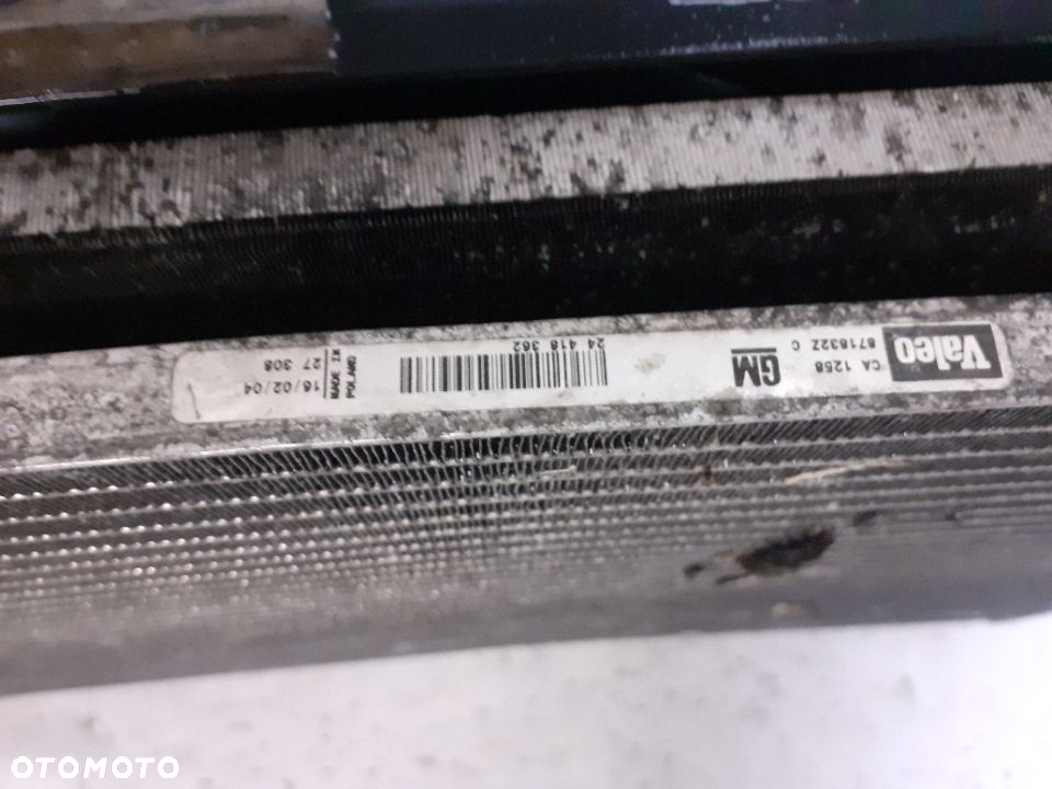 Chłodnica Wody wentylator Opel Vectra C Lift 1.8 Benzyna komplet - 7