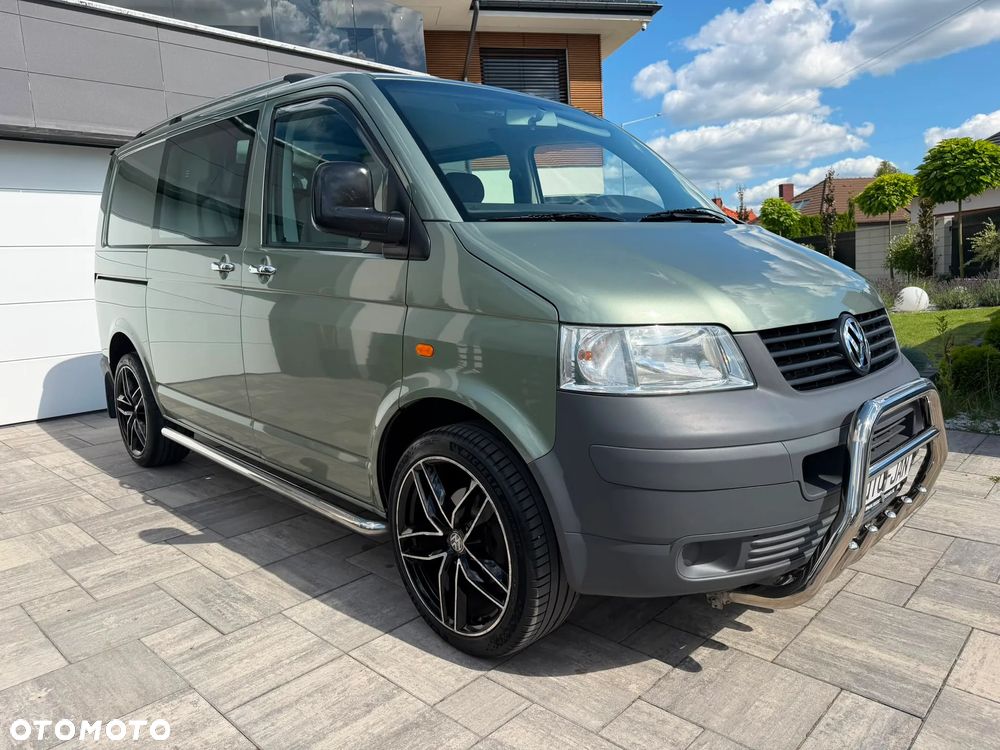 Volkswagen TRANSPORTER T5 1.9TDI Klima Elektryka Duża Navi Rury Brygadówka Dubel Kabina Klapa Hak - 39