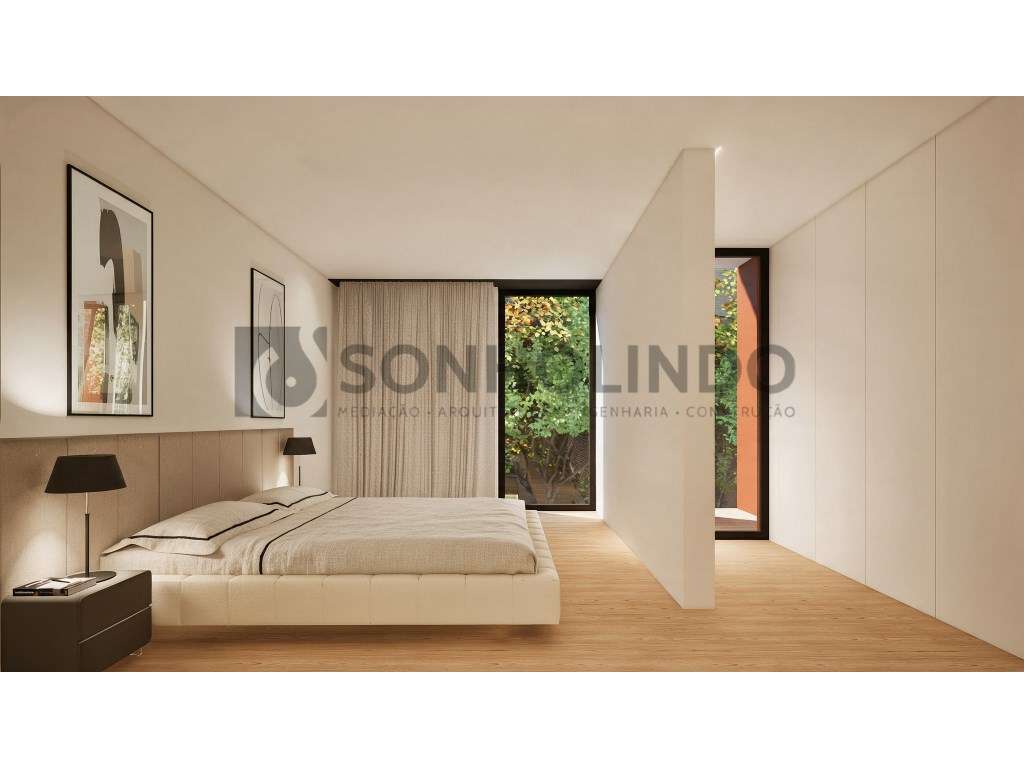 Apartamento T1 com terraço, área bruta de 167,20m2, garagem fechada... - Grande imagem: 4/16