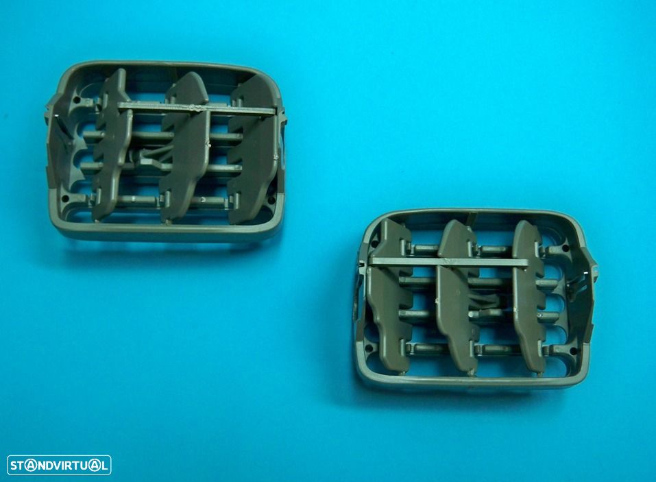 Grelhas sofagem ventilação ventiladores Ar Renault Clio II Cinza   NOVAS - 2