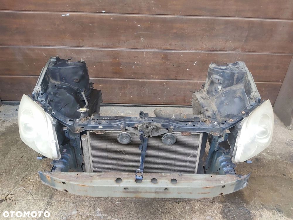 TOYOTA Avensis T25 kompletny przód zderzak maska błotnik lampa chłodnice - 8