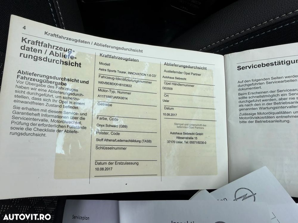 Opel Astra 1.6 D (CDTI) Start/Stop Innovation - 28