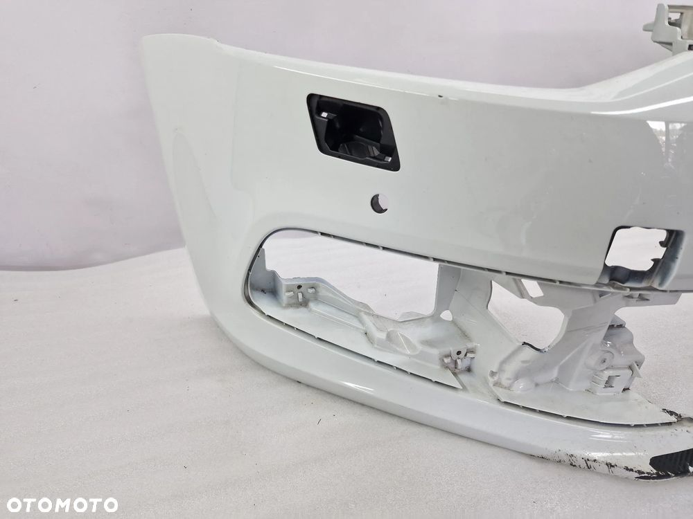 VW POLO 6C0 LIFT 13-17 ZDERZAK PRZEDNI PRZÓD NA SPRYSKI + 4X PDC , ŁADNY , BIAŁY , NR 6C0807221 , NR AUKCJI NZ744 - 4