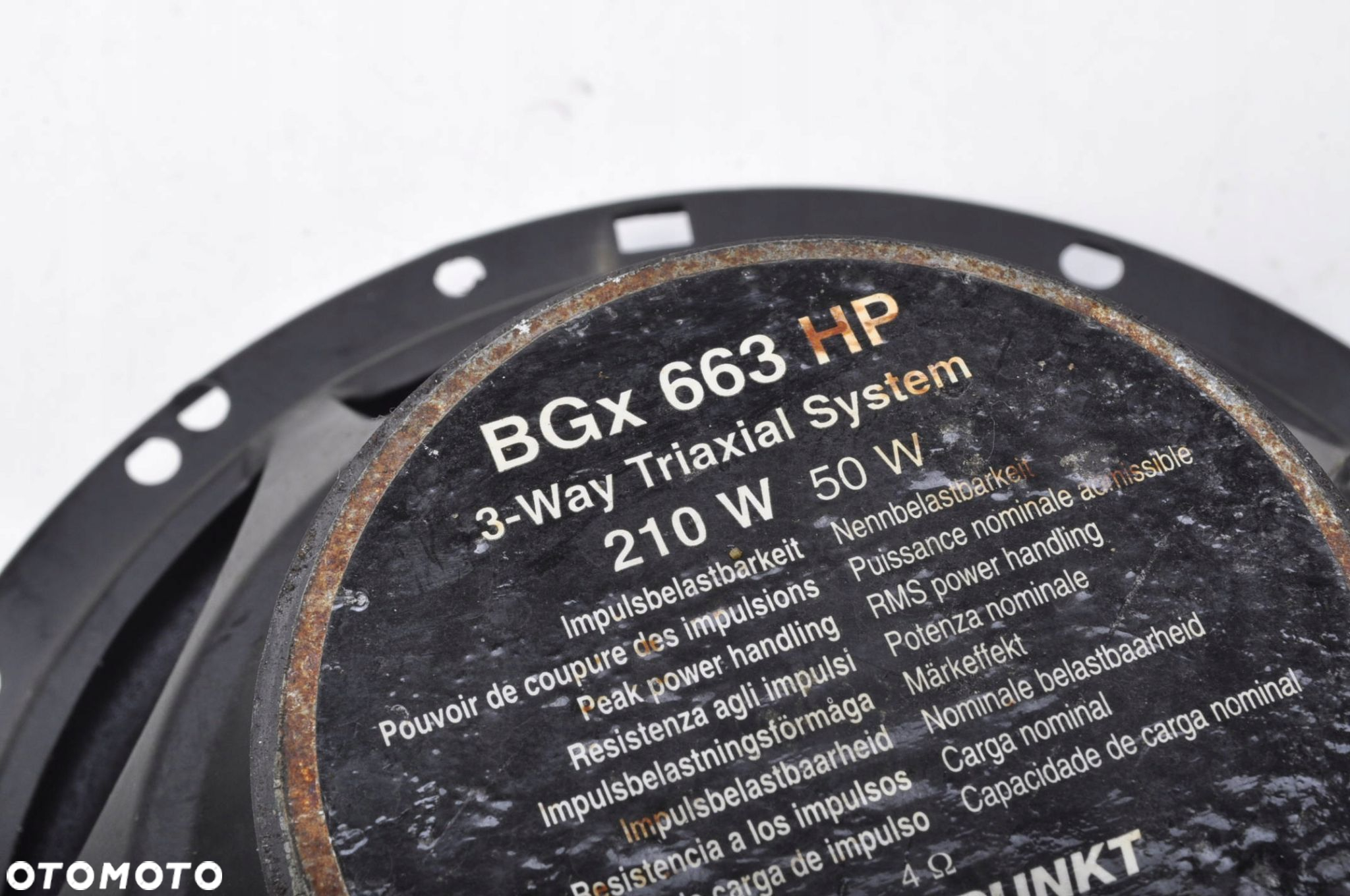 GŁOŚNIKI BLAUPUNKT BGX663HP KOMPLET - 8