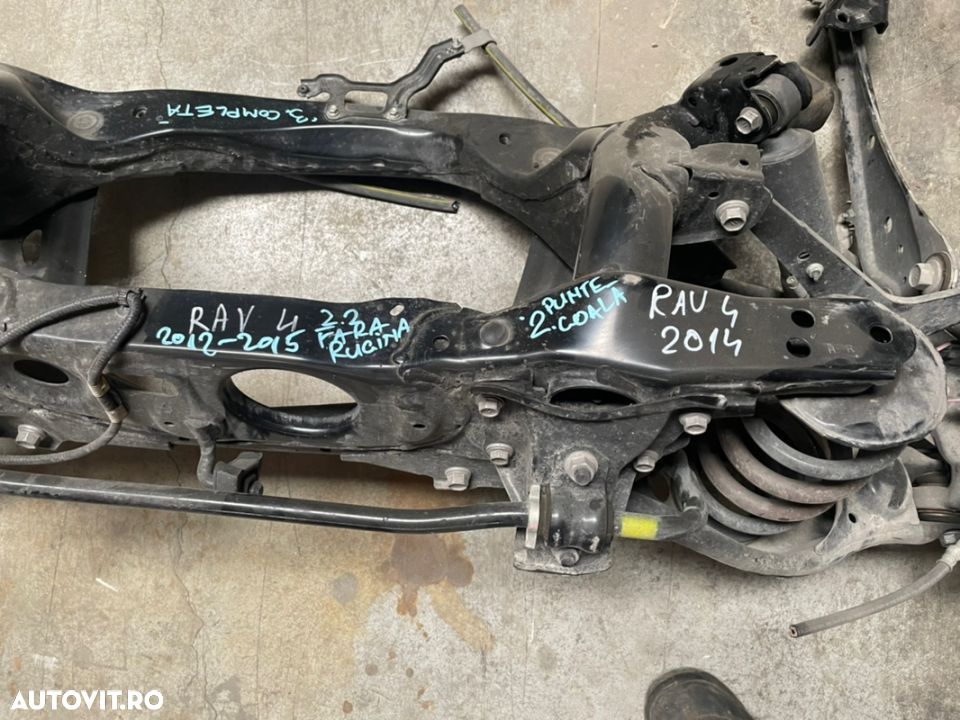 Punte spate TOYOTA RAV 4 diesel an 2013-2018 fara rugina - 5