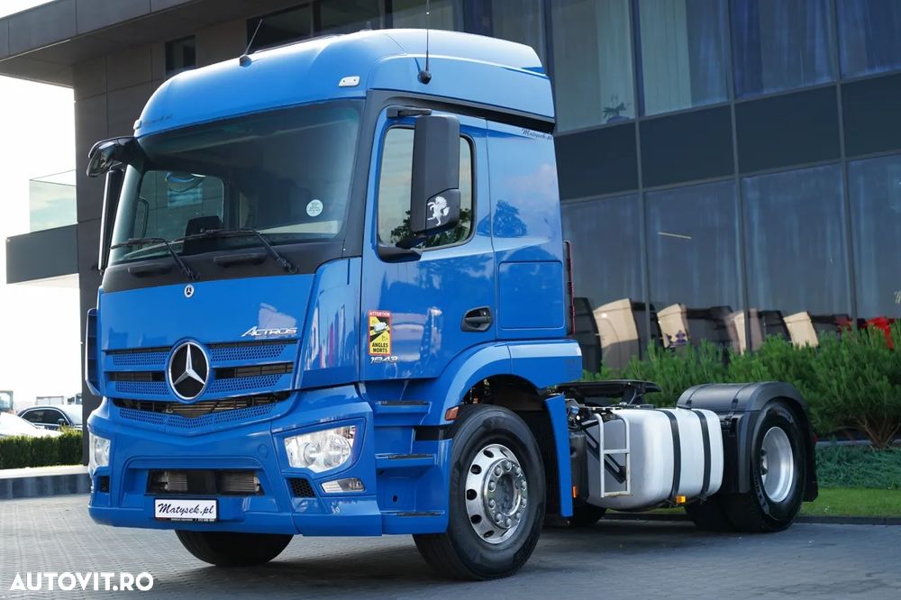 Mercedes-Benz ACTROS 1843 / FULL ADR / JANTE DIN ALIAJ / EURO 6 / CONTRACT DE REPARAȚIE POST-SERVICE / IMPORTAT - 1