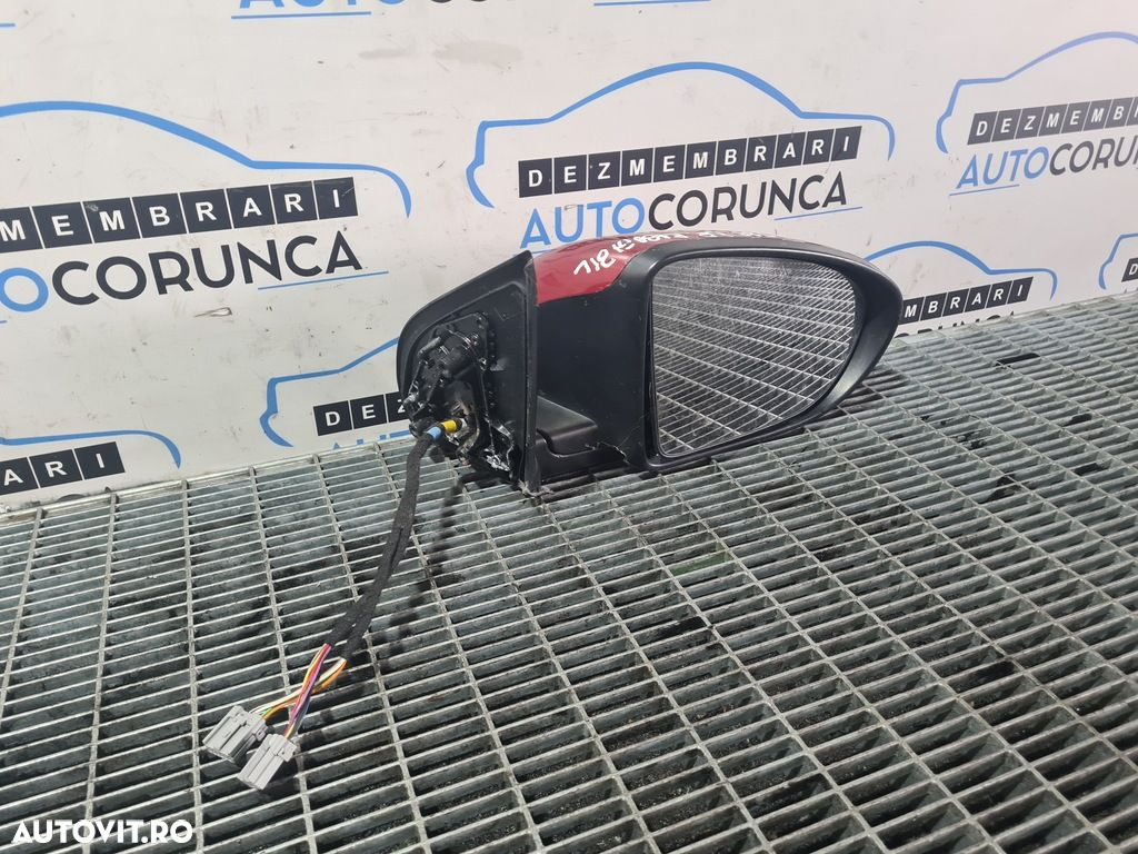 Oglinda dreapta Nissan Qashqai Facelift 2010 - 2013 4 Usi Rosu NAJ (986) Rabatabile ... - 4