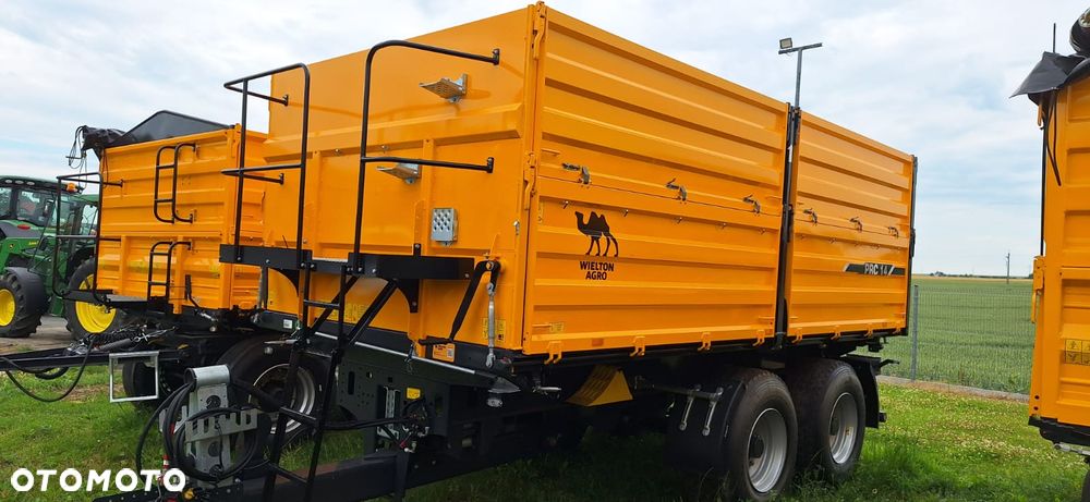 Wielton Przyczepa rolnicza burtowa TANDEM PRC-2/W14, 14 ton, nowa, gwarancja 24 m-ce!