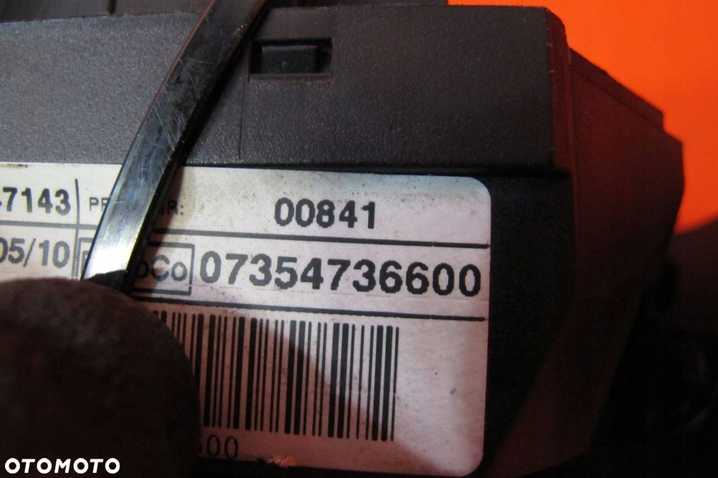FORD KA 2 II PRZEŁĄCZNIK ZESPOLONY MANETKI TAŚMA AIRBA ZWIJAK 07354736600 - 7