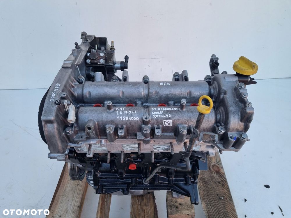 SILNIK PO REGENERACJI Fiat Linea 1.6 MJ MULTIJET 105KM nowy rozrzd 198A3000 - 1