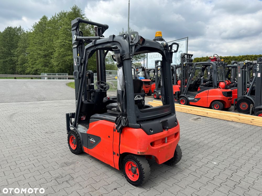 Linde Linde E16P Evo tylko 3760mth 2019 4 sekcje wolny skok h20 h18 toyot - 3