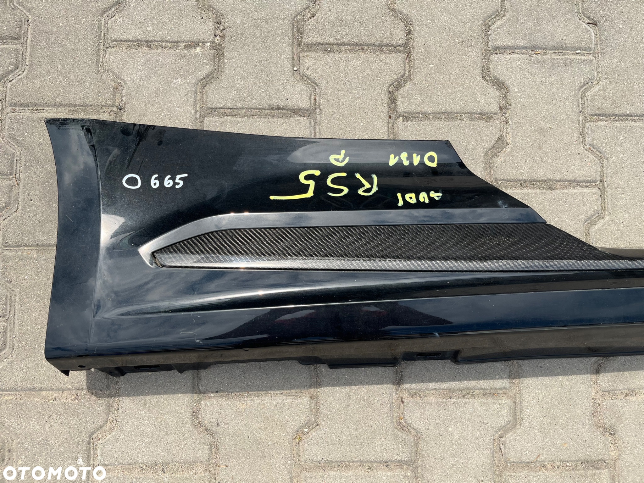 Listwa Progowa Próg Audi RS5 8W Carbon Prawy - 2