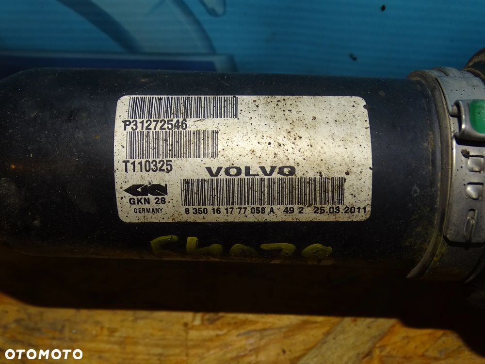 PÓŁOS PRAWA AUTOMAT VOLVO XC60 08-13 BEZ WAD - 3