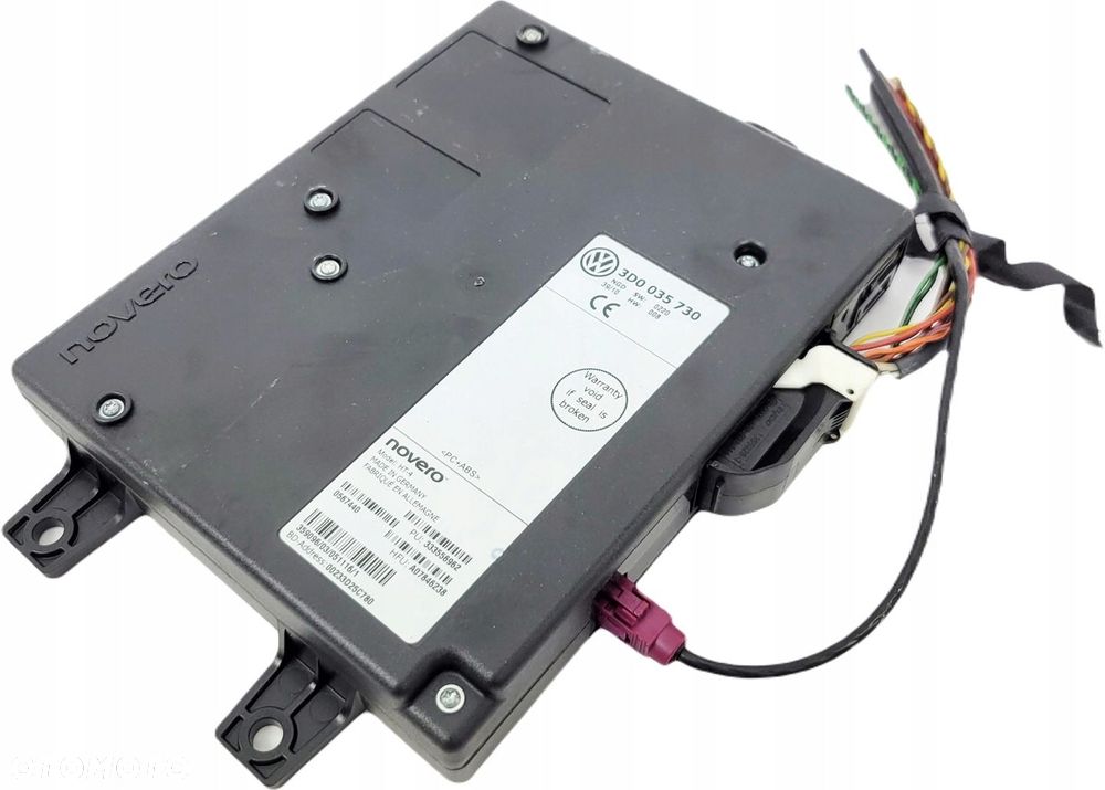 VW PHAETON II LIFT 3GP MODUŁ STEROWNIK TELEFONU BLUETOOTH 3D0035730