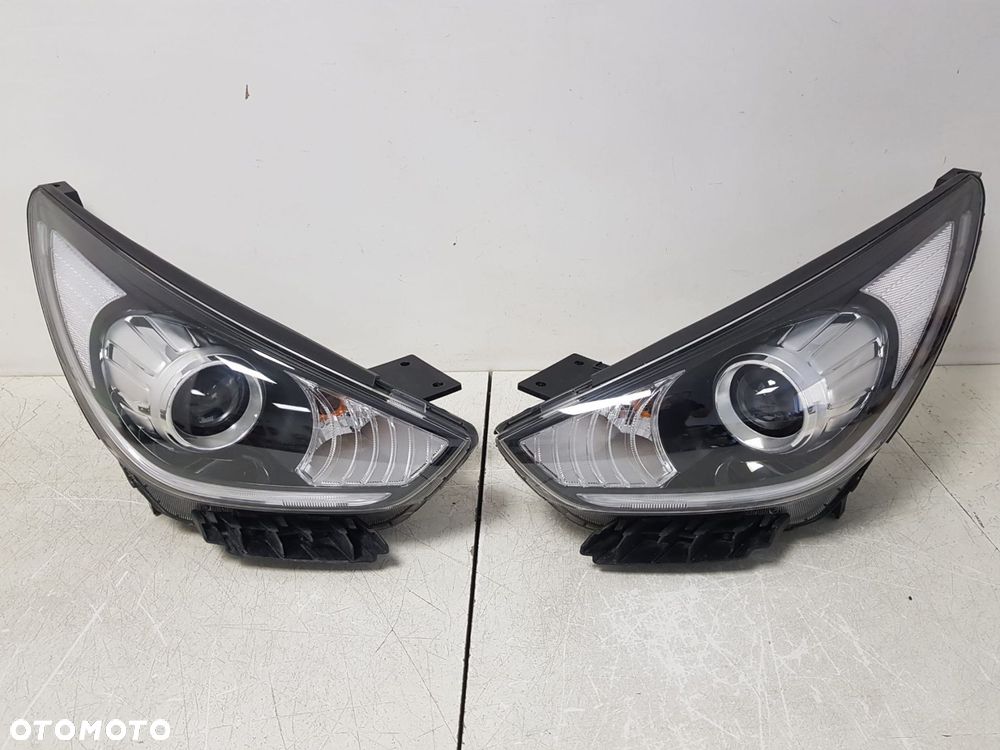 KIA NIRO 16- LAMPA LEWA PRAWA ZWYKŁA SOCZEWKA LED KOMPLETNA KOMPLET 92101-G5 92102-G5 IDEALNE EUROPA - 2