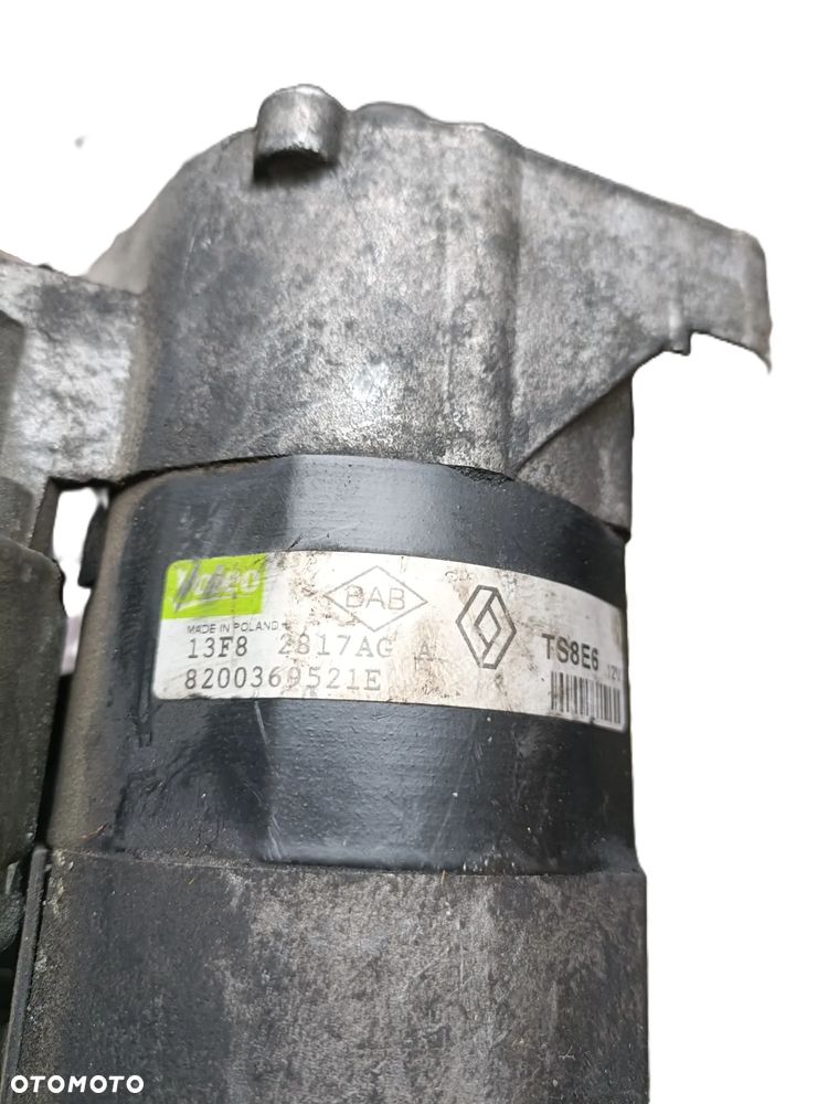 RENAULT CLIO III 05-12 1,2 B rozrusznik VALEO 8200369521E * - 4
