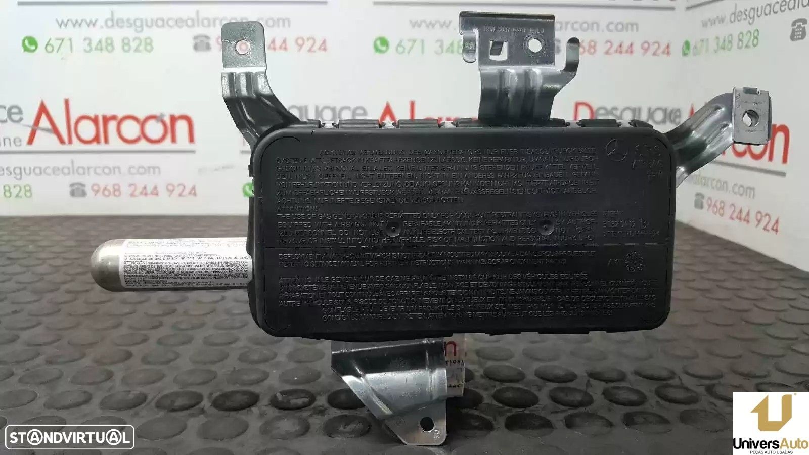 AIRBAG LATERAL FRONTAL DIREITO MERCEDES-BENZ CLASSE C 2002 -A2038602605 - 1