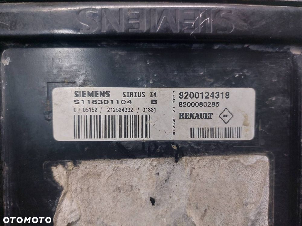 ZESTAW STARTOWY RENAULT SCENIC I LIFT 1.6 16V 8200124318 8200029342B - 3