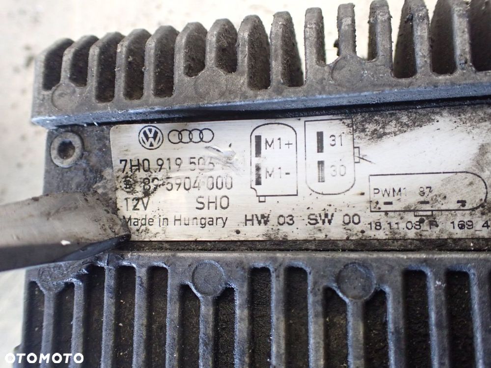 STEROWNIK WENTYLATORÓW VOLKSWAGEN T5 7H0919506 - 3