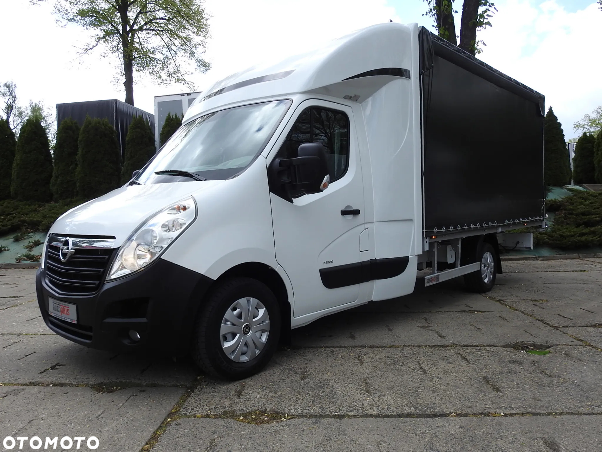 Opel MOVANO PLANDEKA 8 PALET WEBASTO TEMPOMAT KLIMATYZACJA PNEUMATYKA 170KM [ 127076 ] - 22