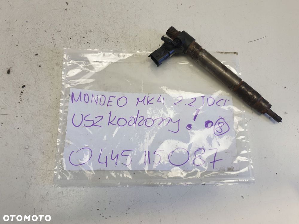 WTRYSKIWACZ Ford Mondeo MK4 2.2 TDCI _ 0445115087 - 1