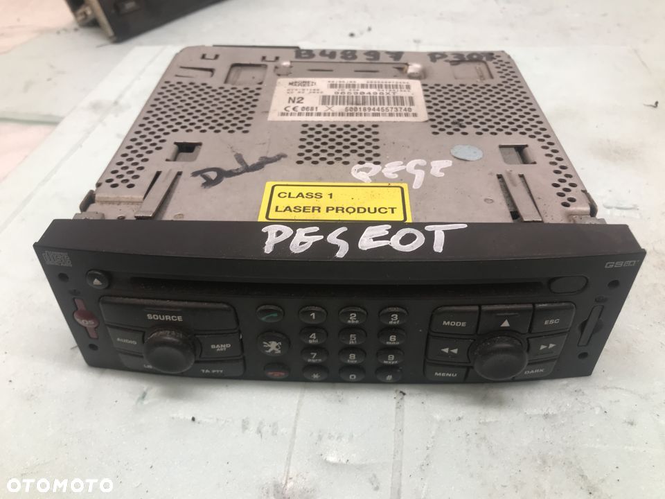 Radio Peugeot 96590498XT - 2
