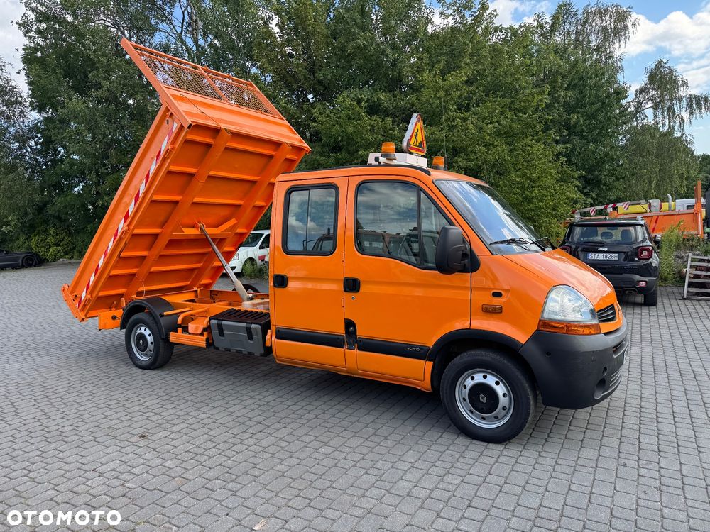 Renault Master Wywrotka brygadowka 7 osób doka  2008. 2.5DCi  Kiper I wł. Wywrot - 3