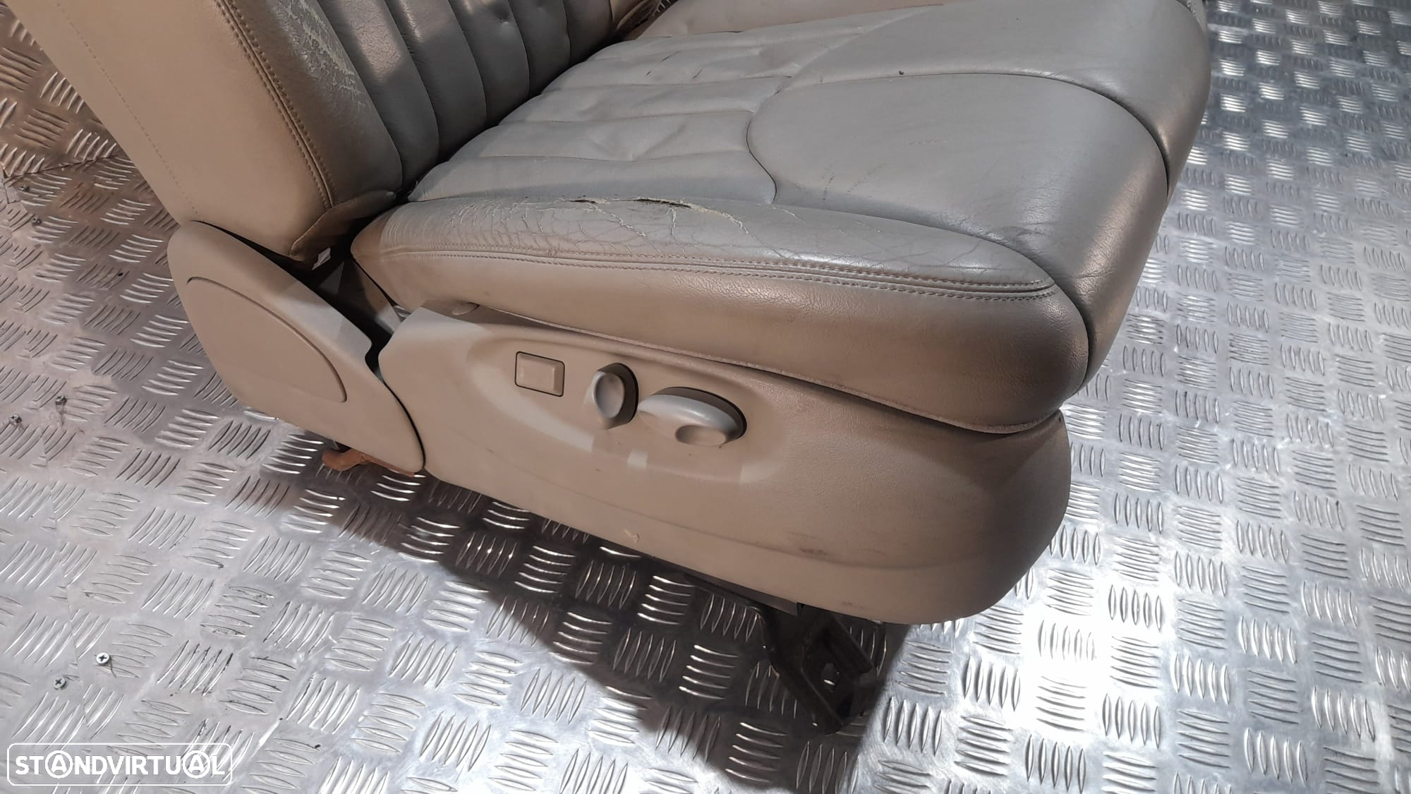 BANCOS JAGUAR PELE ELETRICOS AQUECIDOS FRENTE FRONTAL TRASEIRO TRÁS AIRBAG 2R8363496AA 2R8363497AA JAGUAR S TYPE S-TYPE STYPE II 2 MK2 X200 - 9