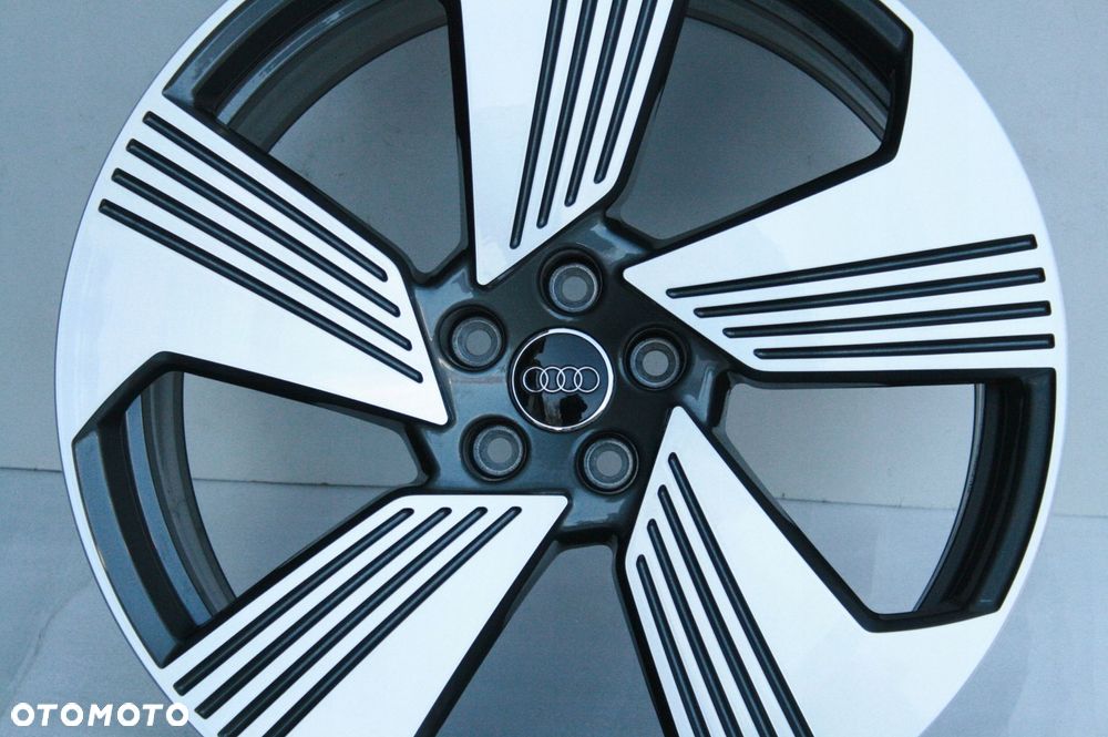 nowa felga audi q7 sq7 q8 e-tron q5 a8 a7 9,5 x 21 et36 oe 4ke601025f - 1