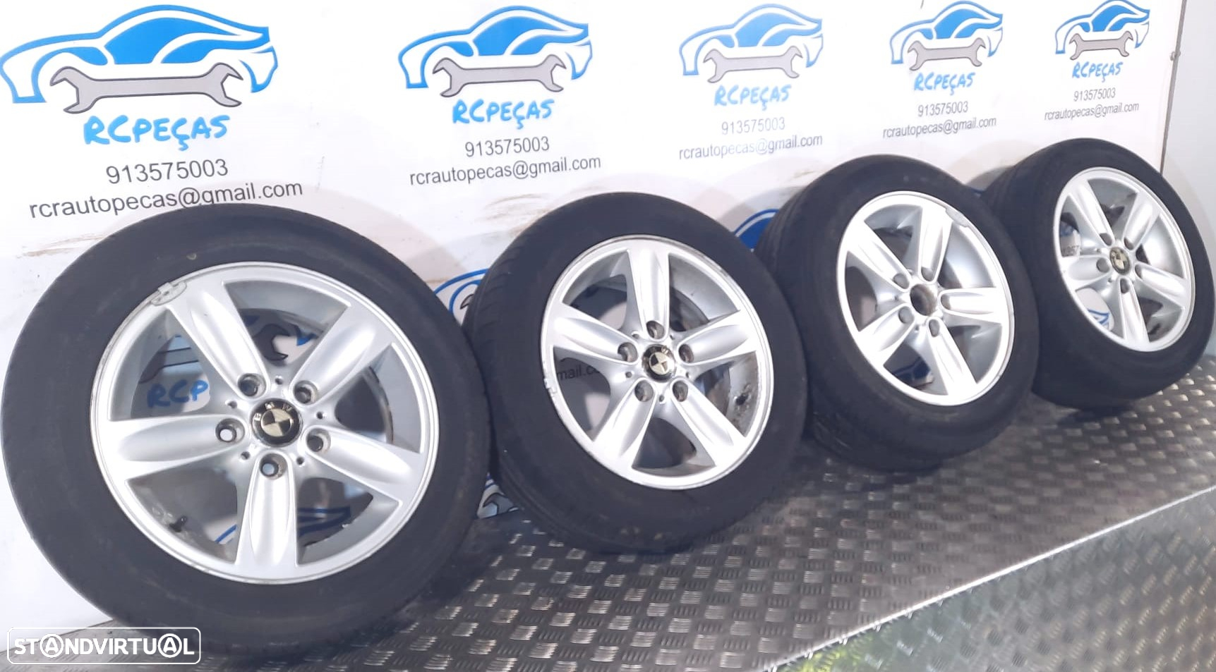 Conjunto Jantes 16 Originais BMW 7J ET44 5X120 6775619 - 4